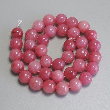 Намистини Турмалін гладка кулька d-10мм+- на нитці L-37см+- 73275 фото