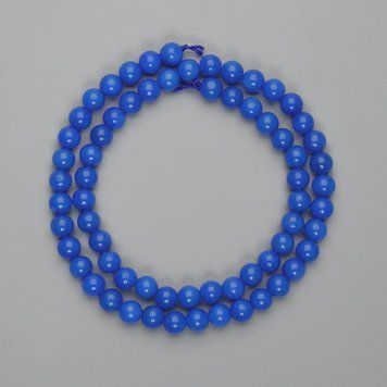 Намистини Апатит гладка кулька d-6мм+- L-38см+- на нитці 73390 фото