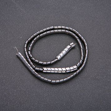 Бусины из гематита нить зигзаг d-6х4х3 (+-) мм L-40см 73699 фото