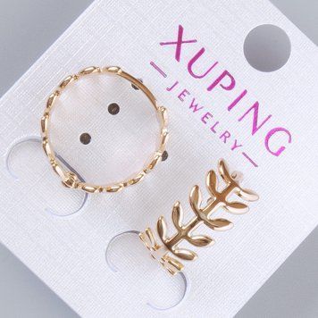 Серьги Xuping d-18х8мм+-, позолота 18К 55741 фото