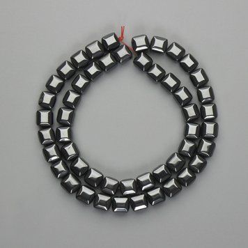 Намистини Гематит кубик 7,5-8х7,5-8мм+- L-38см+- 9229 фото