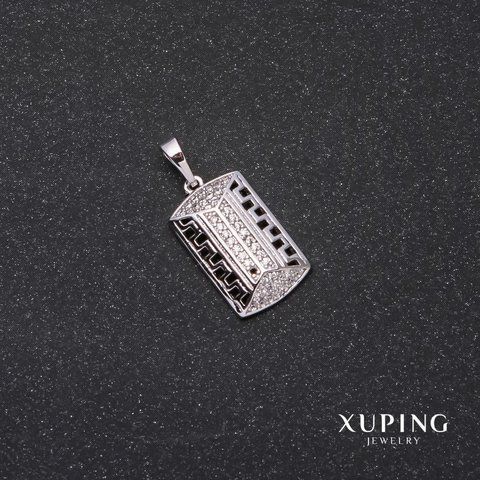 Знижка! Кулон Xuping 25х19х12мм родій 56020 фото