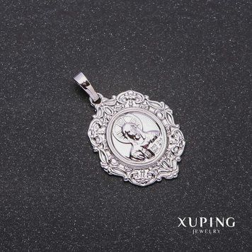 Кулон Xuping Спаситель 35х28х22мм родій 55965 фото