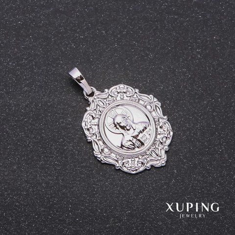 Кулон Xuping Спаситель 35х28х22мм родій 55965 фото
